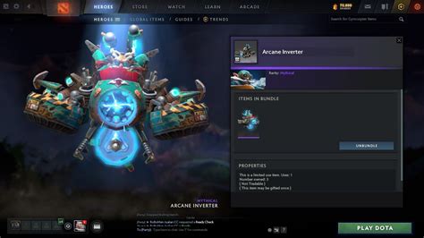 Beli Item Gift Arcane Inverter Bundle Gyrocopter Collector S Cache