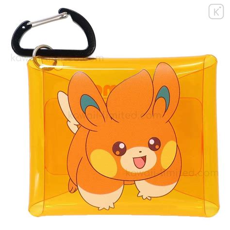 Japan Pokemon Clear Mini Pouch Pawmi Kawaii Limited