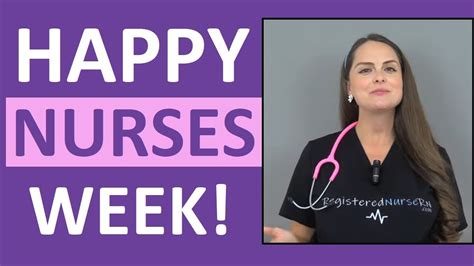 Happy Nurses Week 2020 T Shirt Giveaway And Merch Sale Youtube