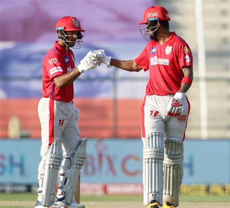 Mayank Agarwal And KL Rahul Gave Kings XI Punjab A Steady Start