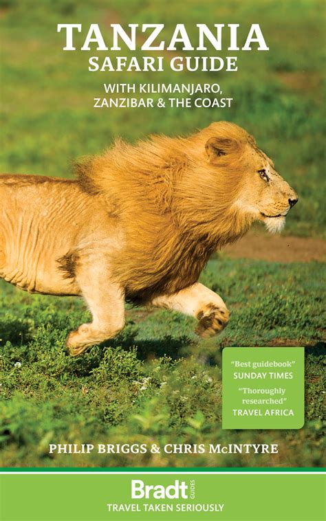 The Best Tanzania safari guidebook from Leading Publisher Bradt