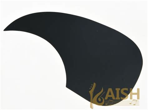 Black Teardrop Style Acoustic Guitar Pickguard Scratch Plate W 3m Self Adhesive Ebay