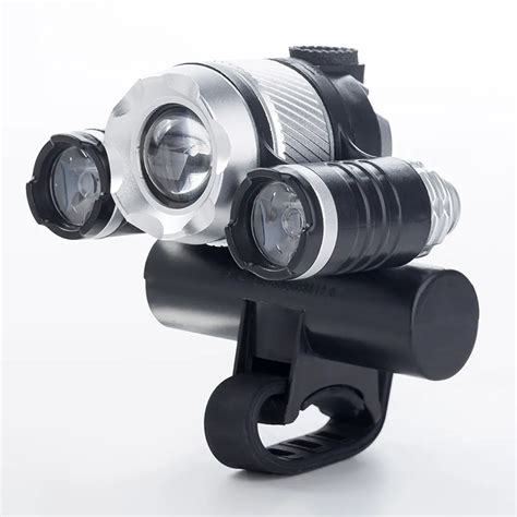 USB Rechargeable XML T6 LED Bicycle Bike Light Front Cycling Light Head