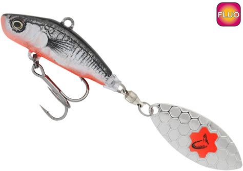 Savage Gear D Sticklebait Tailspin Black Red Fischzeux At