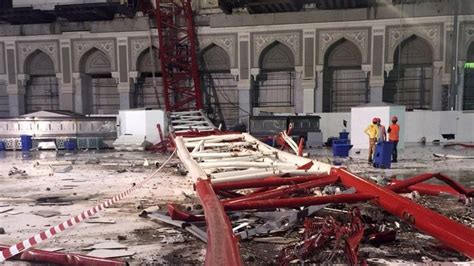 Mecca Crane Collapse 107 Dead At Saudi Arabia S Grand Mosque BBC News