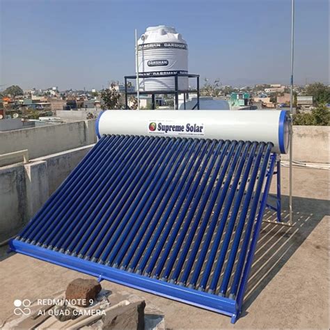 Supreme Solar Water Heater 300 Lpd At Rs 37500 Supreme Solar Water