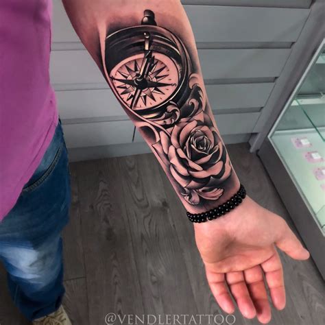 Compass Rose Tattoo Forearm Supereminent Newsletter Navigateur