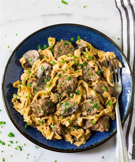 Instant Pot Beef Stroganoff Easy And Healthy Recipe