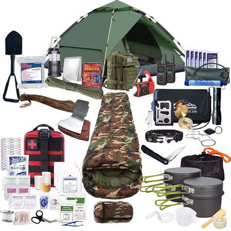 1 Person 72 Hour Survival Bag With Camping Supplies Denver Survival