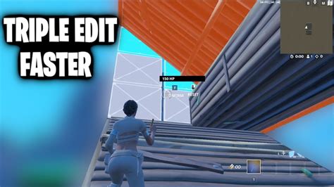 How To Triple Edit In Fortnite Youtube