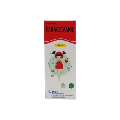 Jual Paracetamol Syrup 120 Mg5 Ml 60 Ml Farmaku