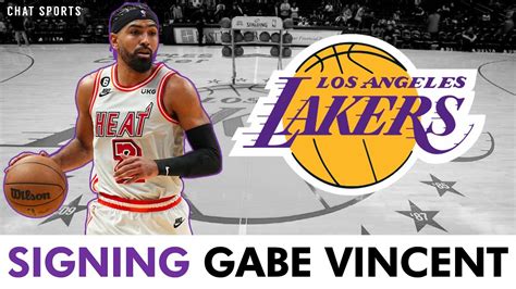 Los Angeles Lakers SIGNING Gabe Vincent In 2023 NBA Free Agency Full