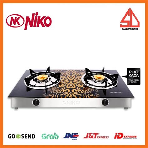 Jual Niko Kompor Gas Tungku Kaca Reflection Ori Bergaransi