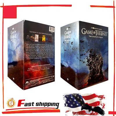 Game Of Thrones The Complete Series Seasons Dvd Disc Set New