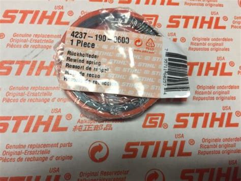 STIHL Spring Rewind Recoil Pull Start Easy Start Bg56c Bg86c Sh 86c 56c