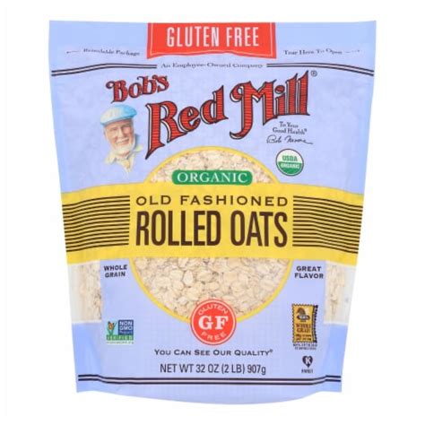 Bob S Red Mill Organic Old Fashioned Rolled Oats Oz Pack