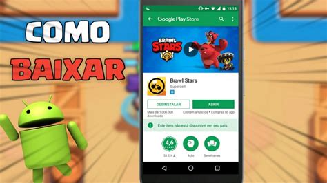 Como Baixar Brawl Stars No Android Juaum G Mer Youtube