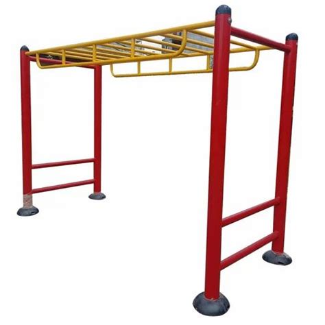 Red And Yellow Iron Outdoor Monkey Bar Size 23x064x21 M At Rs