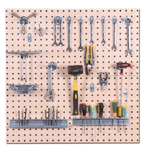 Wall Mounted Tool Rack Wall Tool Storage Tool Display Board Hole Board Shelf