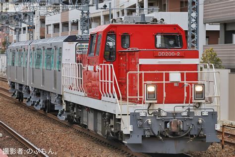 2nd Train 【横市交】10000形10111f中間車2両甲種輸送の写真 Topicphotoid68932