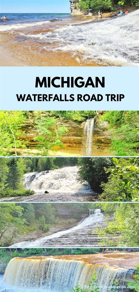 10 Best Upper Peninsula Michigan Waterfalls Map 🌳 Up Michigan Road