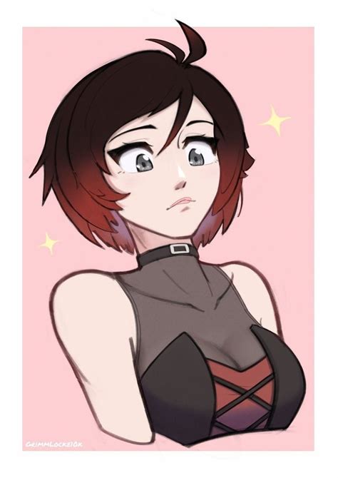 Rwby Surprised Ruby Rose Print Etsy Rwby Characters Rwby Rwby Fanart