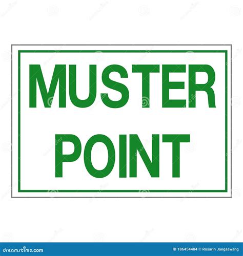 Muster Point Symbol Sign Vector Illustration Isolate On White