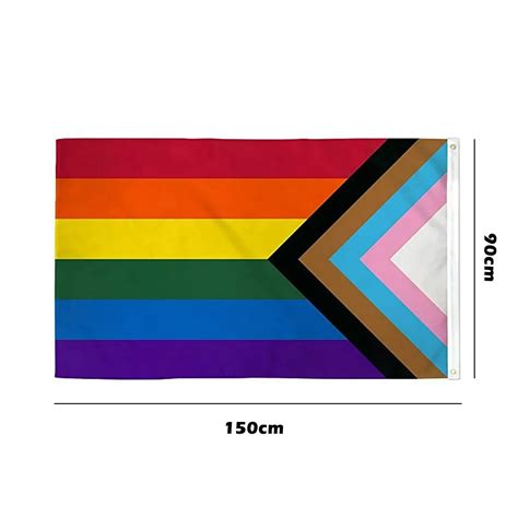 Bandera Del Orgullo Gay De X Cm Banderas Lgbt De Lgbt Para