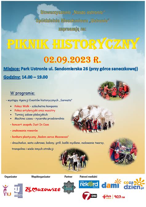 Piknik Historyczny W Parku Ustronie Sp Dzielnia Mieszkaniowa