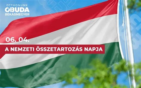 J Nius A Nemzeti Sszetartoz S Napja Obuda Hu