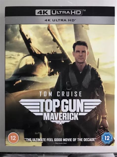 TOP GUN MAVERICK 4K Remastered Uhd Blu Ray Tom Cruise New Sealed