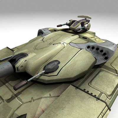 3d tank games model