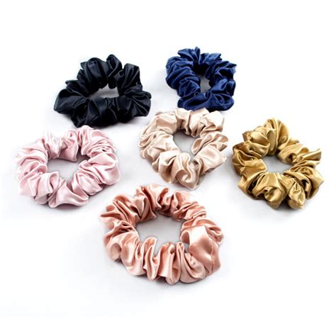 Silk Satin Scrunchie Smooth Hair Scrunchies Silk Scrunchie Etsy