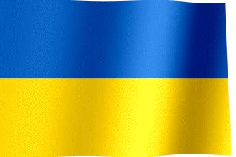 Ukraine Flag Animated