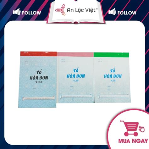 Sổ Hóa Đơn Bán Lẻ 1 Liên 100 Tờ 2 Liên 100 Tờ 3 Liên 150 Tờ Kích