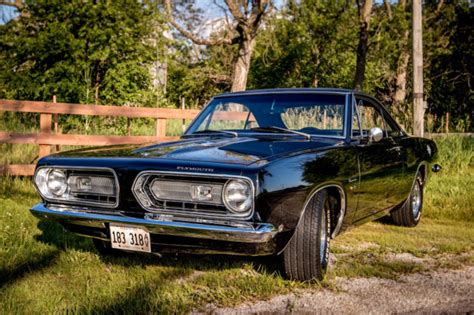 1968 Plymouth Barracuda Notchback Great Condition For Sale Photos