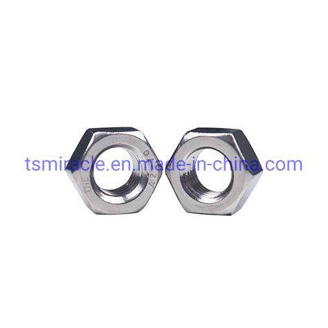 M M Hex Nut Stainless Steel Hex Nut Din Bolt And Nut