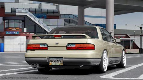 【assetto Corsa】240sx（ツーフォーティー）クーペ Dwg Dwg Nissan 240sx Coupe アセット