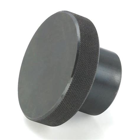 Morton Stainless Steel Knurled Knob With Tapped Hole