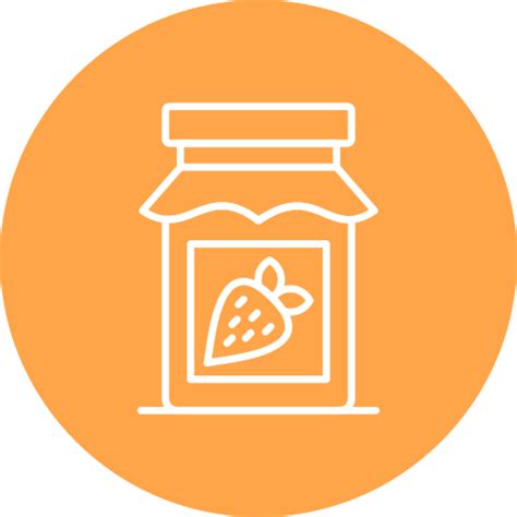 Jam Jar Generic Color Fill Icon