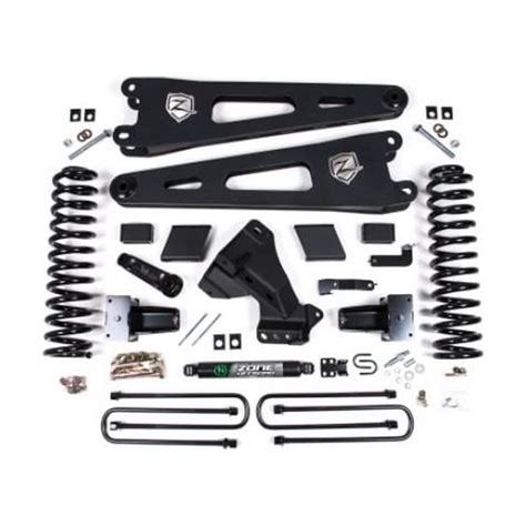 Zone Offroad 4 In Radius Arm Suspension Lift System For 2020 2022 F250