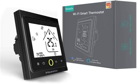 MoesGo Smart Thermostat For Gas Water Boilers Heating 2 4GHz WiFi