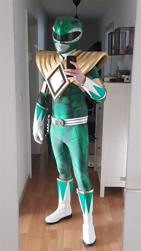 [self] My selfmade green power ranger cosplay! : r/cosplay