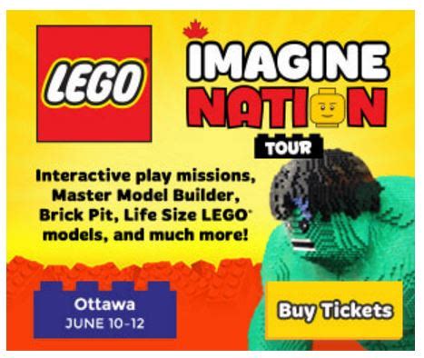 The Lego Imagine Nation Tour Is Coming To Canada Canadian Blog House