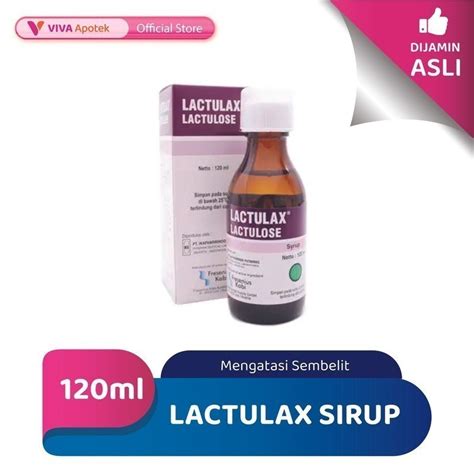 Jual Lactulax Sirup Obat Pencahar Untuk Mengatasi Sembelit Ml