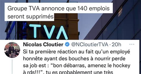 Plusieurs Journalistes de TVA qui se sont faits mettre à la porte