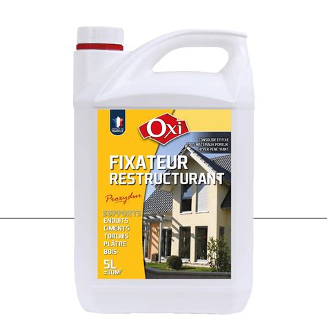 Fixateur façade OXI incolore mat 5 l Leroy Merlin