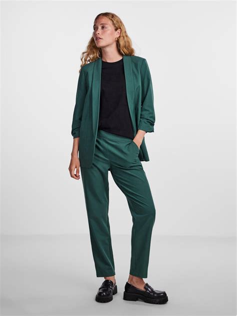 Pieces Sacou Verde Regular Fit Modivo Ro