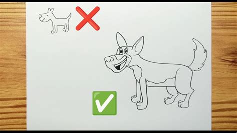 How To Draw A Dingo Easy For Kids Youtube