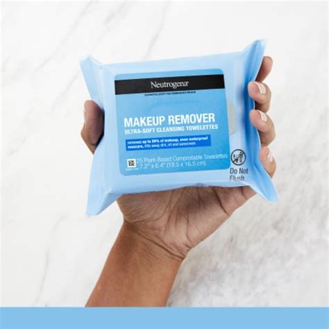 Neutrogena Makeup Remover Wipes Plant Based Towelettes Gently Removes